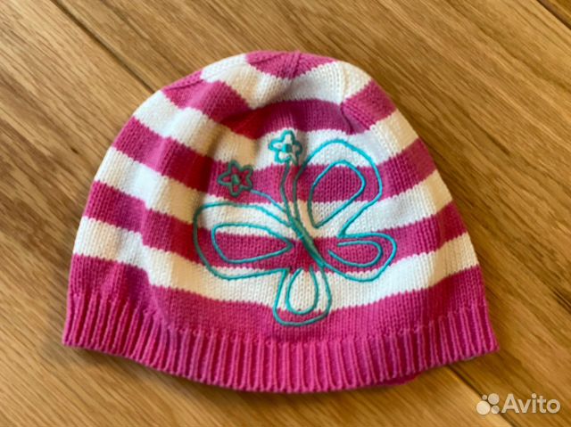 Шапка демисезонная для девочки 40-42