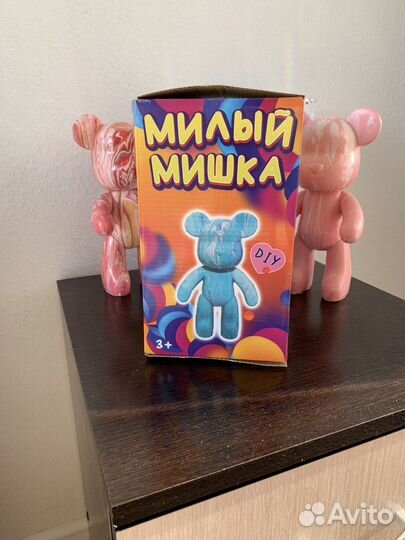 Милый мишка bearbrick diy сделай сам набор