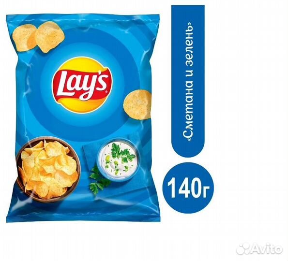 Чипсы Lays 140 гр