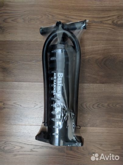 Bestway насос ручной 48см, 3.5л/цикл 3 насадки