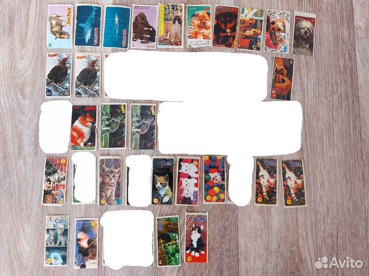 Наклейки, вкладыши разное