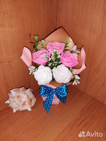 Букет из мыла