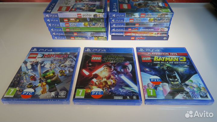Коллекция lego для PS4-PS5 продажа-прокат-обмен