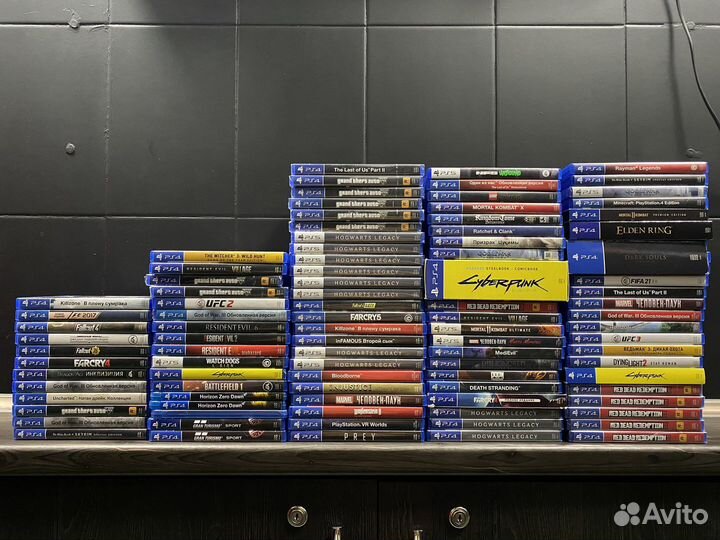 Диски на sony playstation 4 и 5