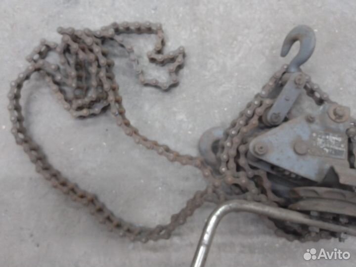 Лебедка ручная СССР