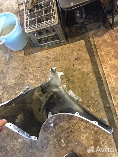 Крыло переднее шкода рапид