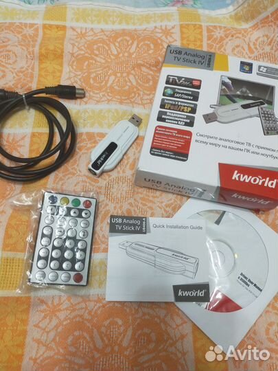 USB Analog TV Stick IV тюнер Kworld