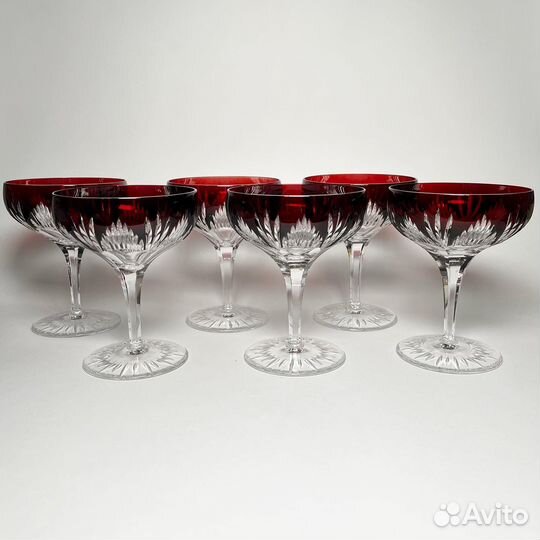 Бокалы фужеры для шампанского креманки бартманн