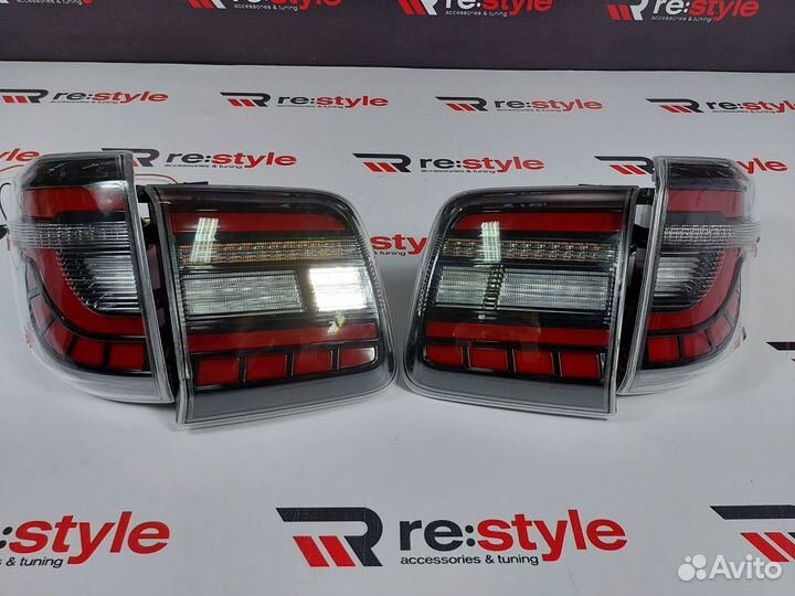 Стопы Nissan Patrol 62 LED Красные ZhengWo 14-17г