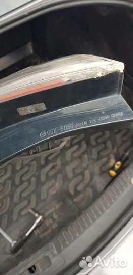 Фонарь задний mazda 6 gh