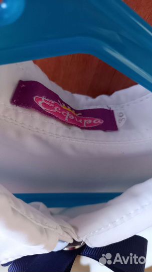 Блузка школьная+ юбка