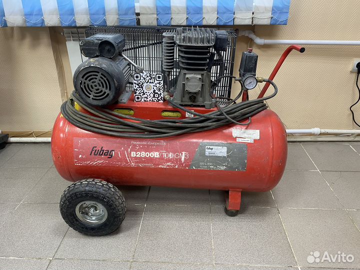 Аренда компрессора воздушного 100л