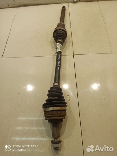 Полуось (привод) (передний, правый) (Peugeot 3008)