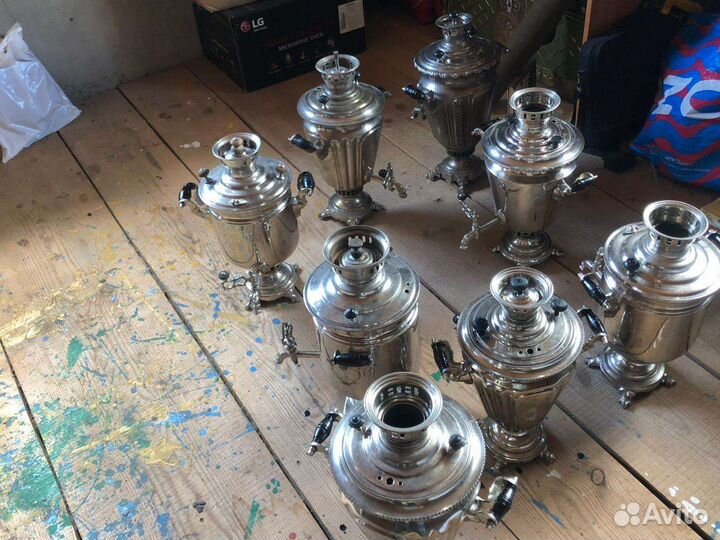 Самовар угольный СССР