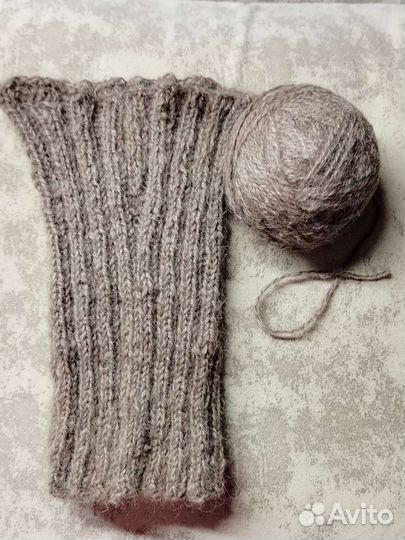 Налокотники, наколенники из собачьей шерсти