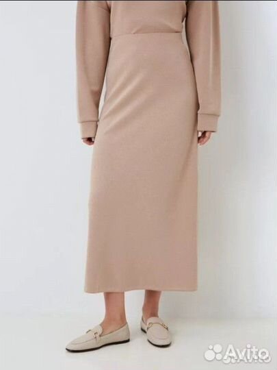 Длинная теплая юбка 46 48