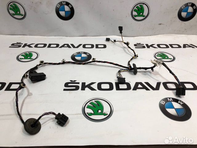 Проводка двери задняя левая Skoda Octavia A5 (1Z)