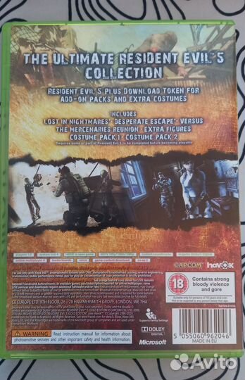 Resident Evil 5 Gold Edition Microsoft Xbox 360