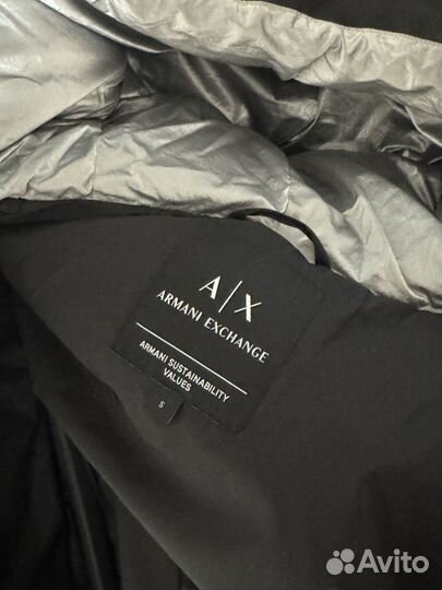 Armani exchange пуховик