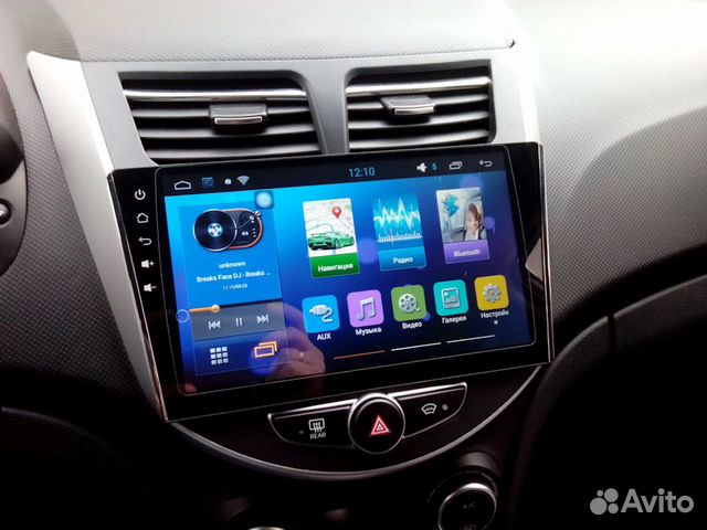 Новая магнитола Hyundai Solaris 1 2011 2016 камера