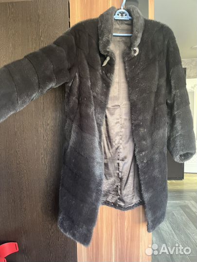 Шуба норковая 46 48 бу