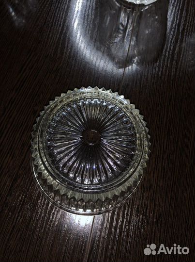 Хрустальная салатница СССР