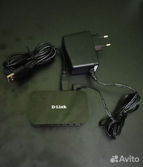 USB-разветвитель (USB-hub) D-Link