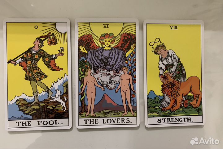 Универсальное Таро Уэйта + велюровый мешочек