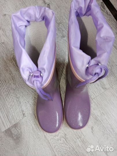 Резиновые сапоги Blessbox р32 для девочки