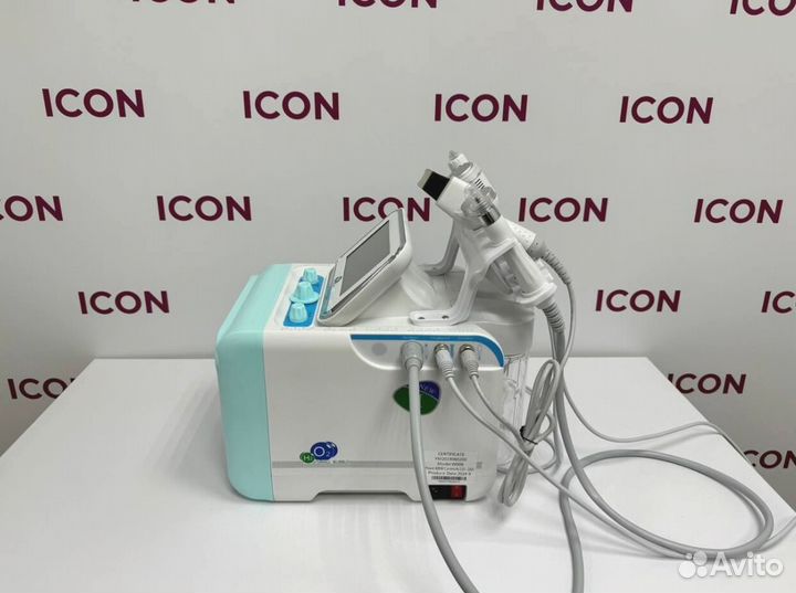 Аппарат гидропилинга H2O2 6 в 1 2 поколения мятный цвет в наличии