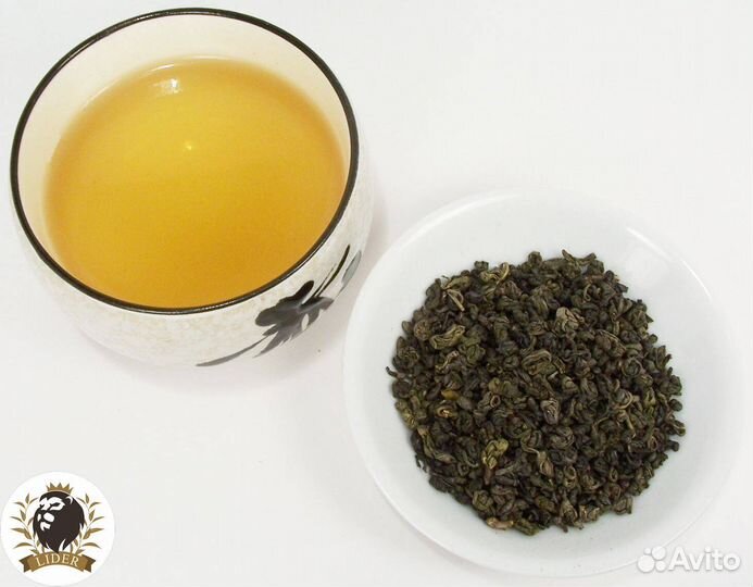 Чай зеленый Ганпаудер кр/лист оптом