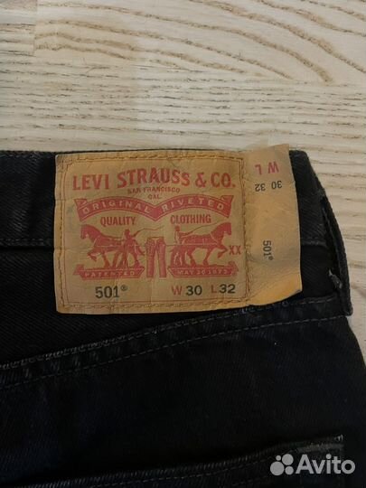 Мужские джинсы levis 501