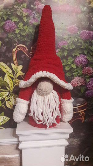 Гном. Чехол-украшение для бутылки шампанского