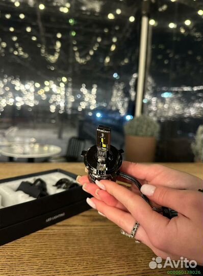 LED H4 ярче галогена +500%