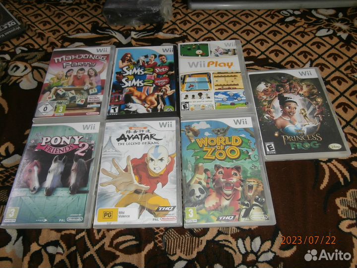 Диски xbox 360 nintendo WII sega dreamcast PS1