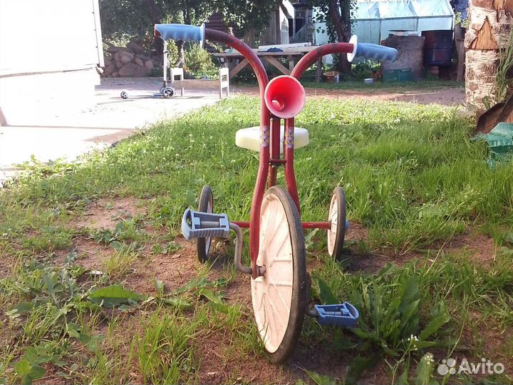 Трёхколёсный велосипед СССР