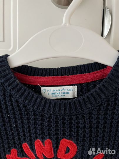 Свитер primark 80