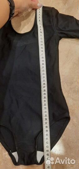 Купальник гимнастический атласный