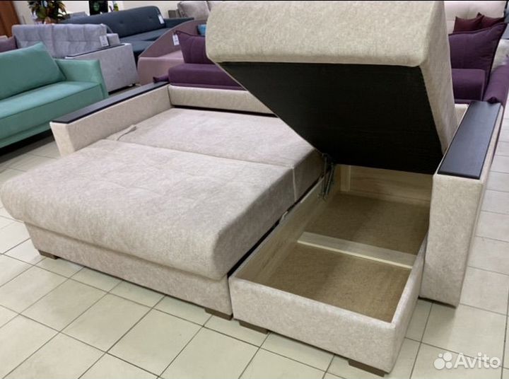 Диван угловой новый раскладной