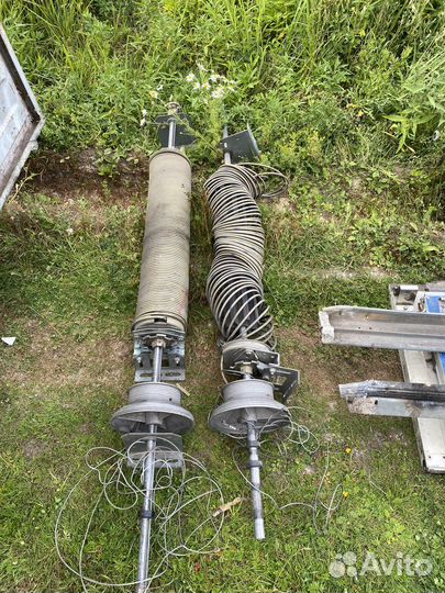 Ворота секционные подъемные бу