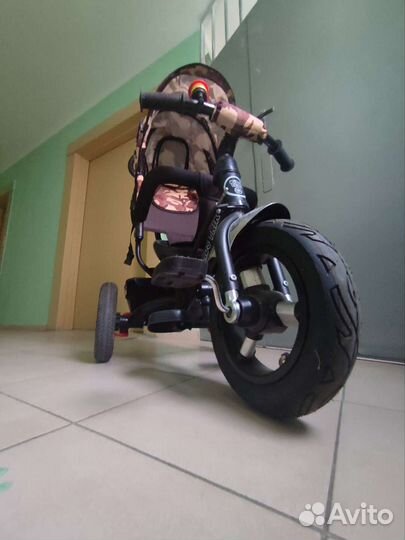 Детский велосипед с ручкой