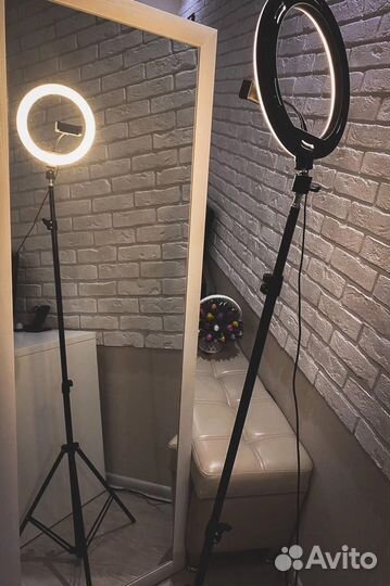 Кольцевая лампа 26 см