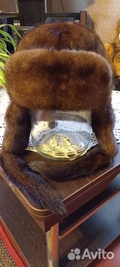 Шапка норковая женская 58 размер