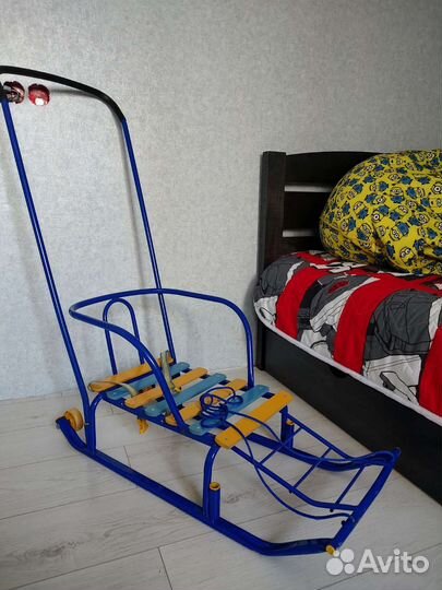 Санки на колёсах