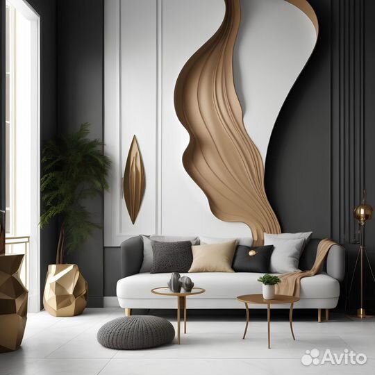 3D панели из мдф