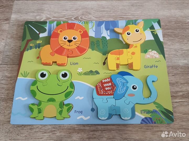 Пазлы, игры, сортеры для малышей