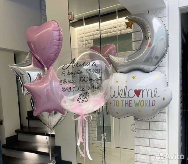 Воздушные шарики, гелиевые шары