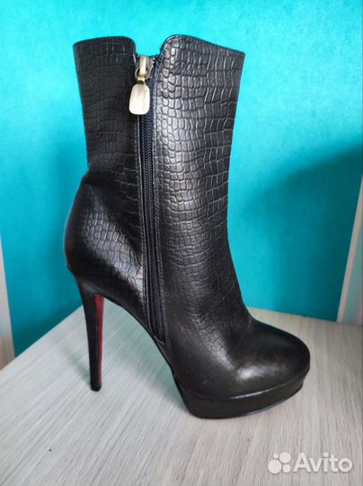 Ботильоны натуральная кожа