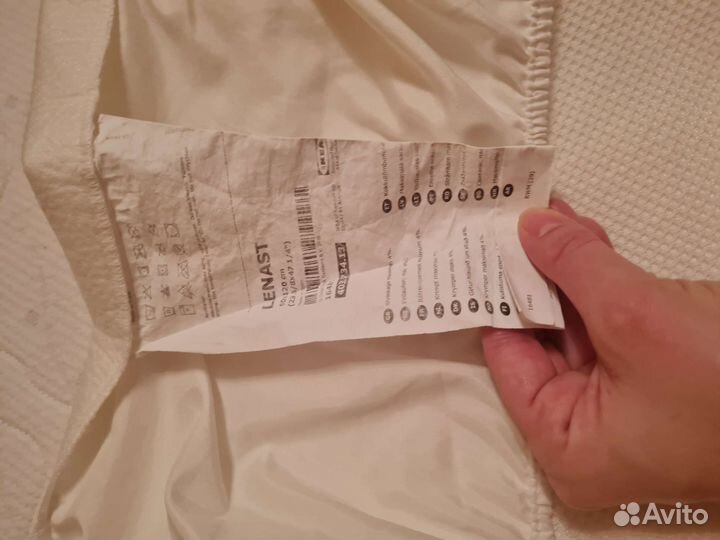 Матрас наматрасник детский