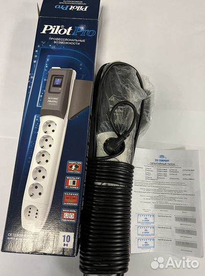 Сетевой фильтр pilot pro 10m 081